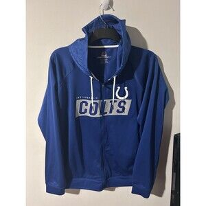 Indianapolis Colts NFL Majestic Thermabase XXL Blue Hoodie Sweater NWOT